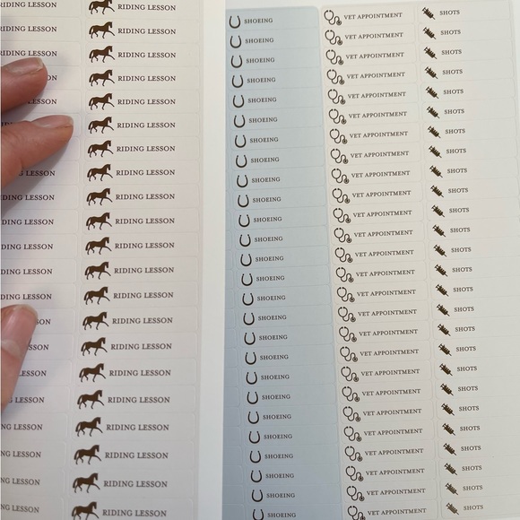 Equestrian journal planner - Picture 3 of 4